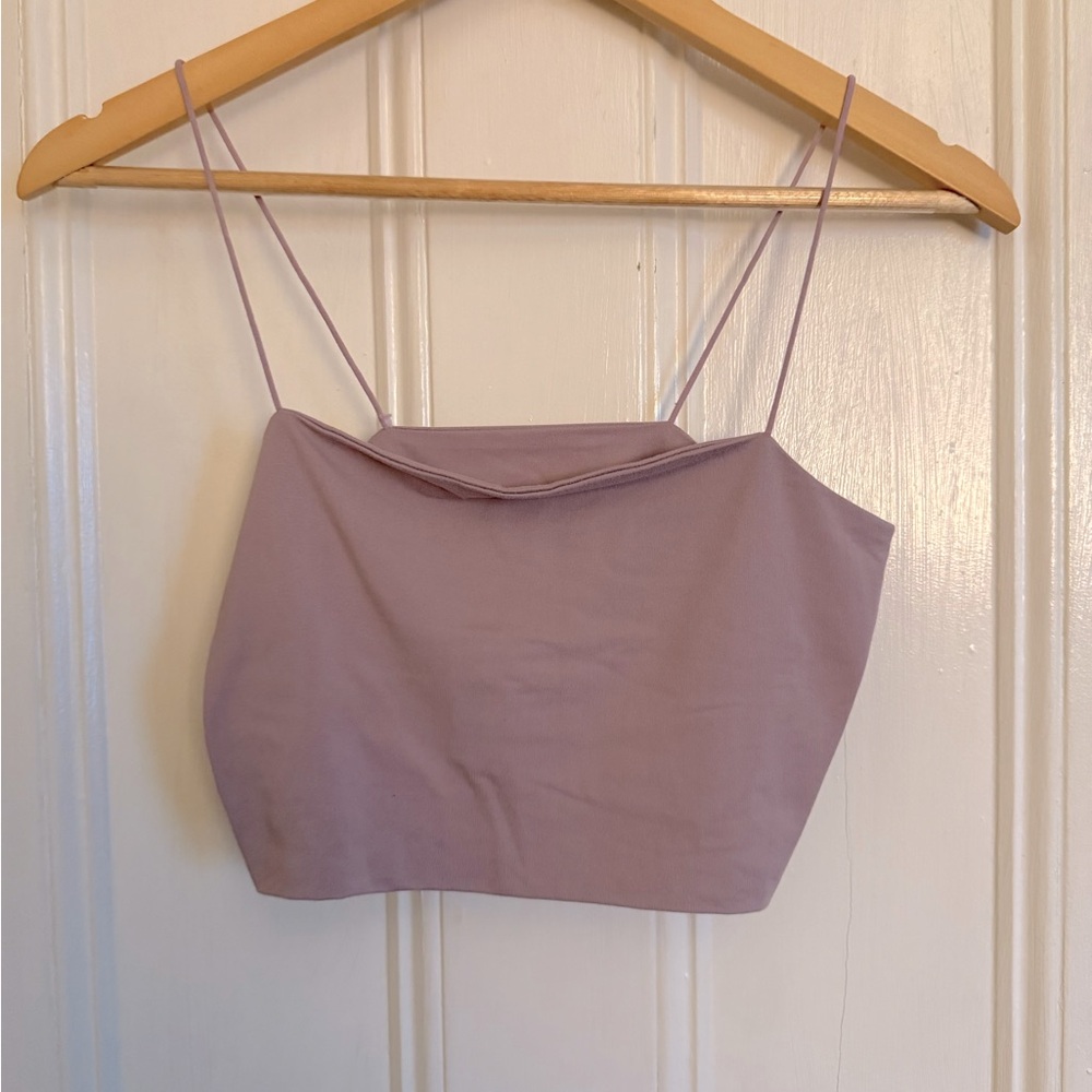SHEIN - Solid Slim Cami Crop Top